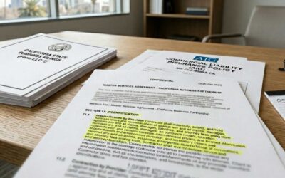 Indemnification Clauses in California Business Contracts