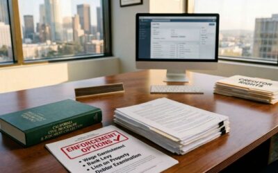 How to Collect on a Court Judgment in California: Enforcement Options for Business Creditors